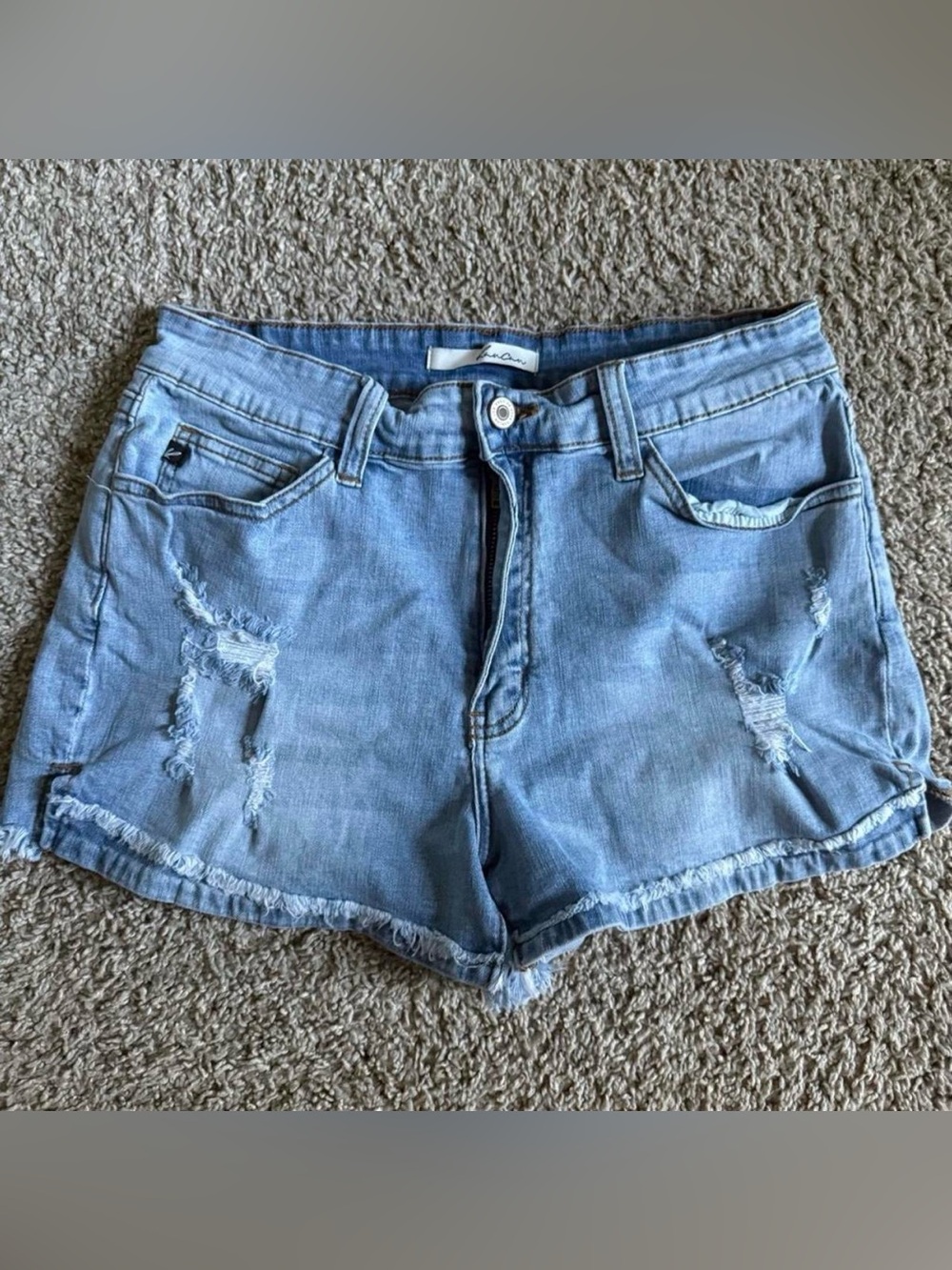KanCan Distressed Jean Shorts Size 29